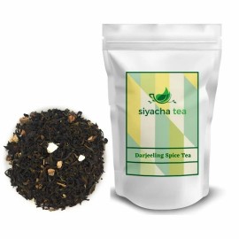 Siyacha Tea Masala Darjeeling Tea with Herbal Spice Blend Fresh Chai Healthy Beverage 500g