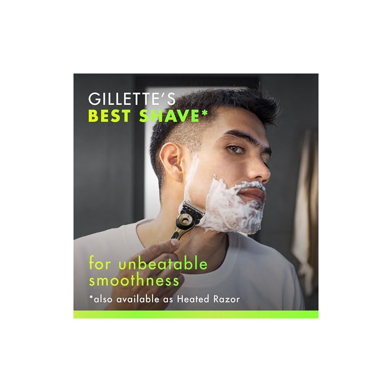 GilletteLabs with Exfoliating Bar, Razor for Men, 1 Handle Plus
