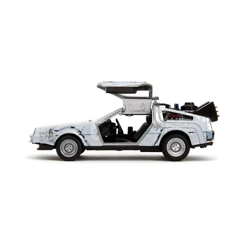 Jada 1/32 Time Machine Frost Delorean Volver Al Futuro Dmc