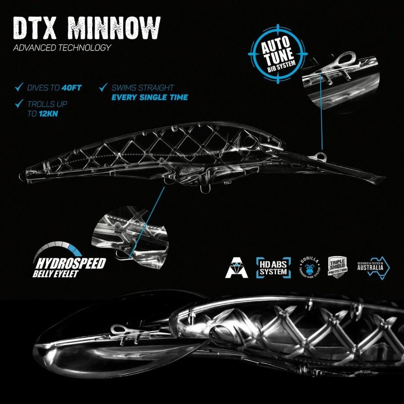 Nomad Design DTX Minnow Floating Super Deep 30ft at 2kn-10kn