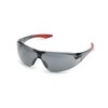 Delta Plus SG-18G Avion Safety Glasses, Grey Lens with Red
