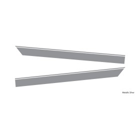 Polaris 2019 Polaris Ranger 1000 Steel Blue Factory Door Decal Kit