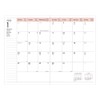 MARK'S 2024/2025 Pocket Diary B6 Vertical, Colours, Orange: From October