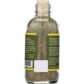 Sea Salts of Hawaii Farm Fresh Herbs Flavored Hawaiian Sea Salt, 4 Ounce Bottle - Made in Hawaii