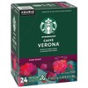 Starbucks Caffe Verona Dark, K-Cup for Keurig Brewers, 24 Count