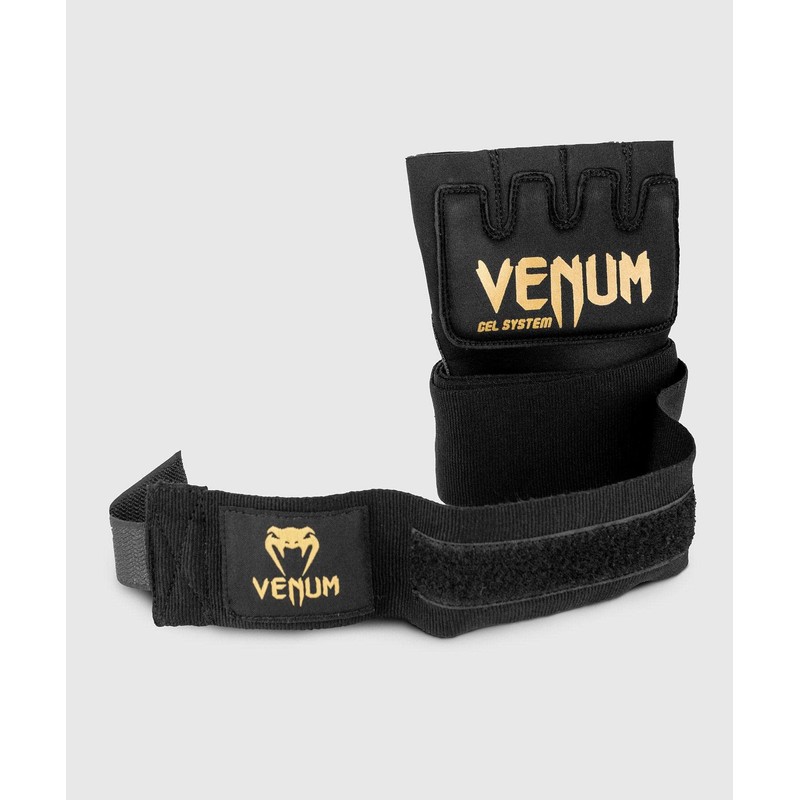Venum Kontact Gel Liner Gloves - Black/Gold - XL