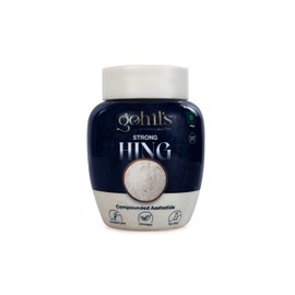 Gohil's Gluten Free Asafoetida Powder 100gm, Strong Hing|Onion Garlic Substitute |Salt Free | Vegan | Jain | FODMAP Indian Spice