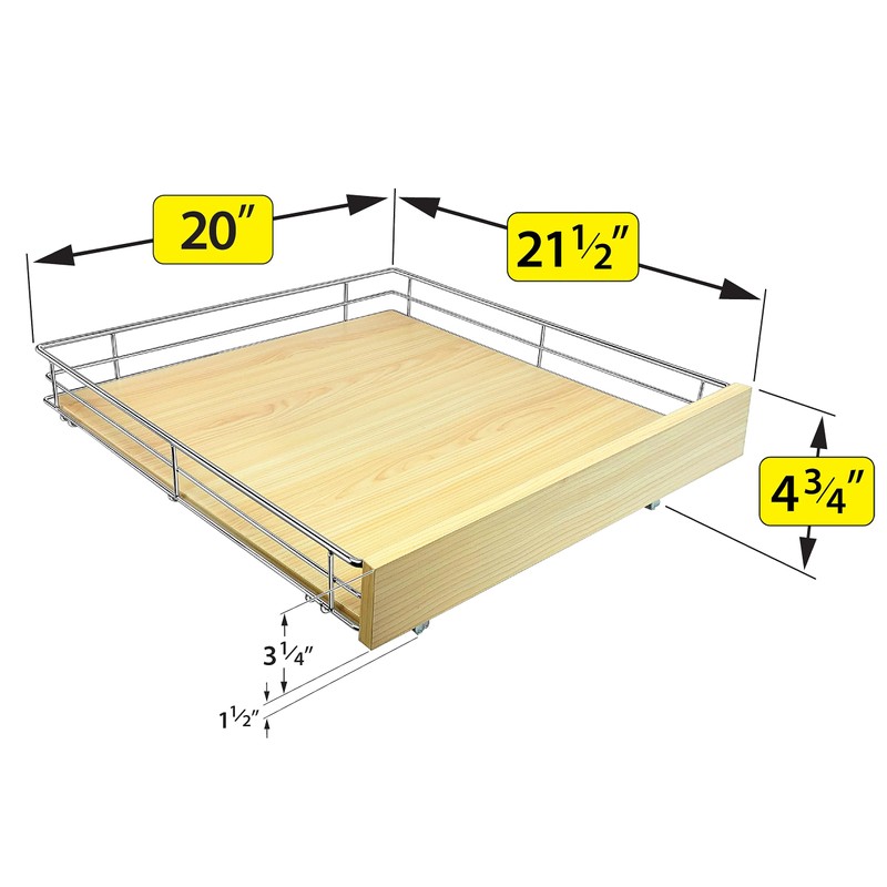 LYNK PROFESSIONAL® SELECT™ Pull Out Cabinet Organizer, 20" x 21"