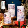 Silverstro Hydrangea Rose Flameless Candles with Remote Control & Timer