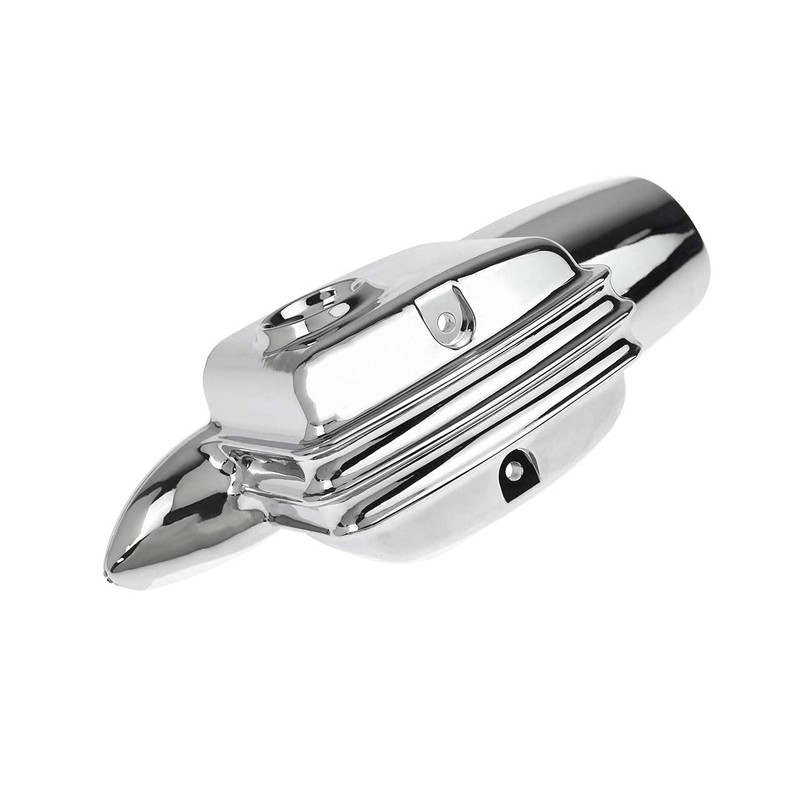 HDBUBALUS Chrome Rear Brake Master Cylinder Cover Fit for Harley