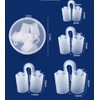 INF Anti Snore Nose Clip Anti Snoring Pack of 4