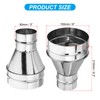 PATIKIL 6 Inch to 3 Inch Round Duct Reducer Increaser