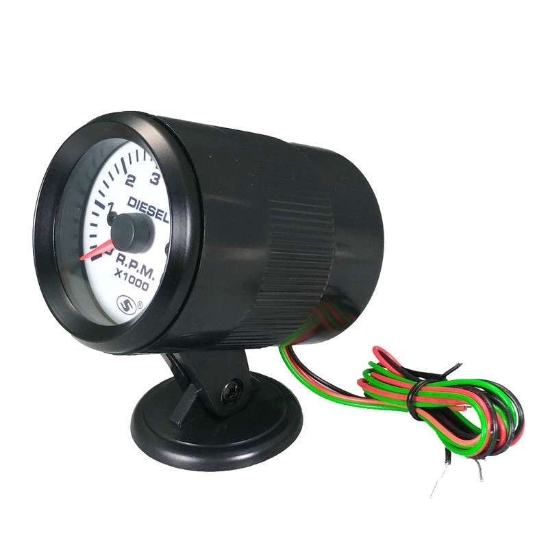 MOTOR METER RACING 52mm 2-1/16" Universal Tachometer for Diesel Engine