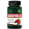 Verdeherb Sarsaparilla Root Capsules, Natural 6-in-1 Formula Supplement with Sarsaparilla