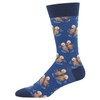 Socksmith - Nutria significativa para hombre, Azul, Talla unica
