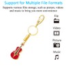GARRULAX USB Flash Drive, 16GB/32GB/64GB/128GB USB2.0 Guitar Shape Memory Stick