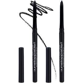 Maybelline Unstoppable Waterproof Mechanical Black Eyeliner Pencil, Easy to Apply, Smooth Glide, Up to 24 Hour Wear, Onyx, Pack of 2
