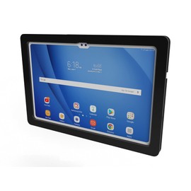 TABcare Anti-Theft Acrylic VESA Enclosure for Galaxy TAB S8 S9 S10 S11 Ultra 14.6" with Free Wall Mount Kit & 90-Degree Angle USB C Cable (TAB S8/S9/S10/S11 Ultra, Black)