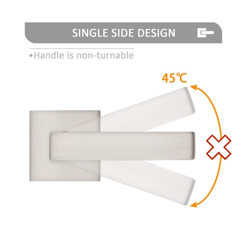 Probrico [Pack of 1 Door Lever Dummy Lever Door Handle