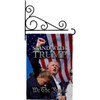 Trump Flag MAGA 2024 Trump Shooting Flag Holder Kit Wall