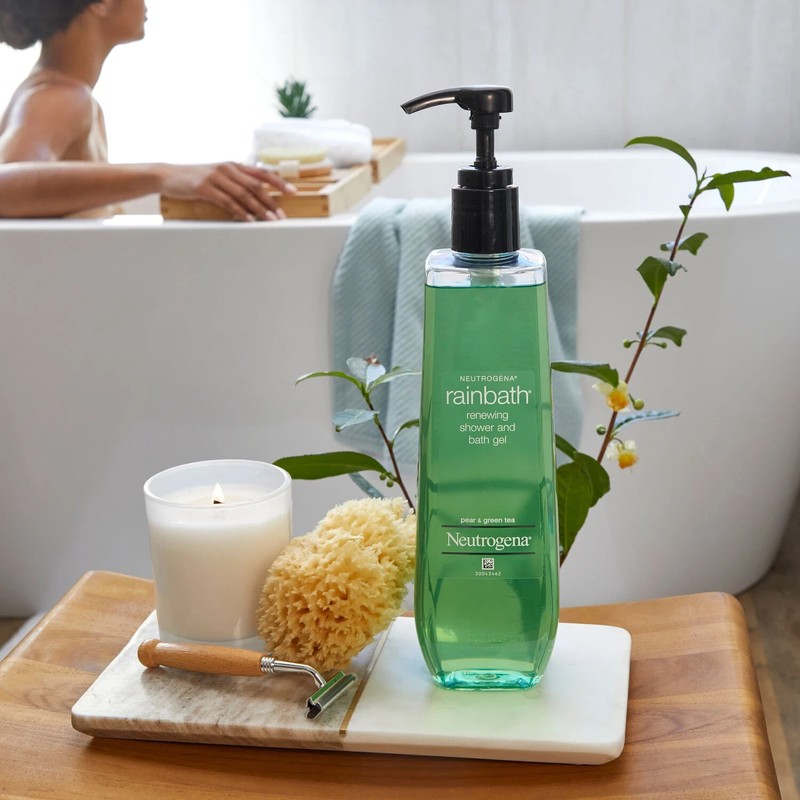 Neutrogena Rainbath Shower Gel Pear & Green Tea 40oz Bath