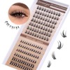 Volume Lash Clusters Kit DIY Lash Extension Kit D Curvature