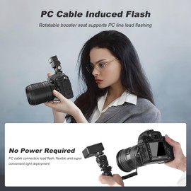 SUPON Hot Shoe Riser Adapter for Godox IM30 IM20 IM22 Mini Flash, Raises Flash Height to Reduce Lens Shadow with Zoom or Wide-Angle Lenses, Compatible with Zeniko ZF04 ZF08 Flash