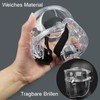 Kadryxon Face protection, full face mask, protective glasses for people
