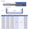 VADANIA 12" Black Heavy Duty Drawer Slide with Lock #D53,