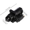 GEARZAAR 1PC 50-863007A1 Black Starter For Mercruiser Model 3.0 4.3