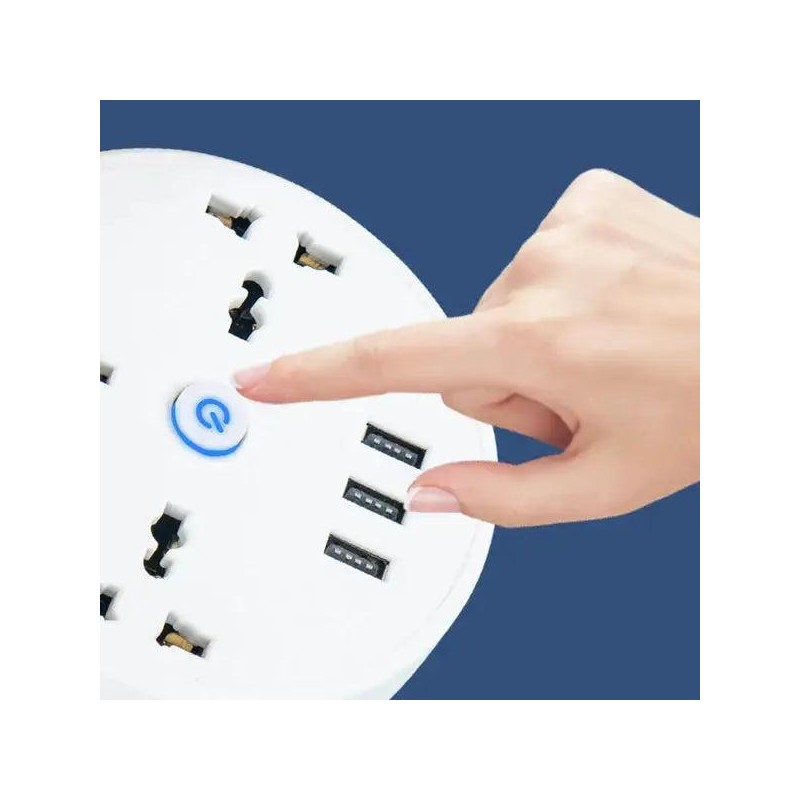 Global Multi-Device Power Strip - Size: US