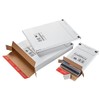 Colompac CP06555 Extremely Strong Corrugated Cardboard Document Envelope – White