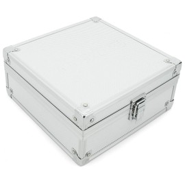AR Carry Box® Small Aluminium Box Aluminium Case Tool Box Empty 200 x 200 x 90 mm Aluminium / Silver