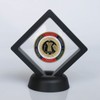 Challenge Coin Display Frame, 3D Floating Display Case Stand Holder,