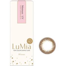 LuMia(ルミア) ワンデー14.5mm／10枚入 【ヌーディーブラウン】 -4.50