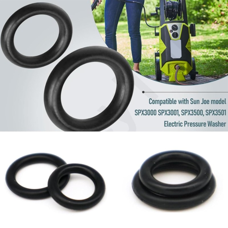 Qiukouli (3 Set SPX3000-ORING SPX3000 Pressure Washer Replacement O-Rings Compatible