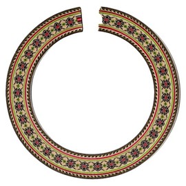 Acoustic Guitar Sound hole Decal Rosette/Binding 92mm internal 132mm external Inlay wood Venere