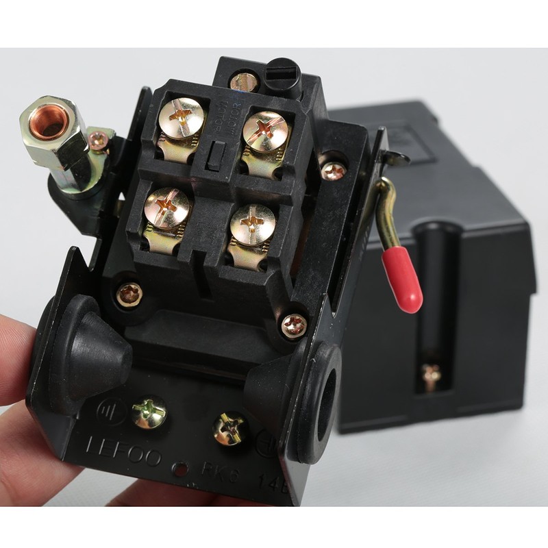 Secbolt Pressure Switch Manifold Regulator Gauges Air Compressor Pressure Switch