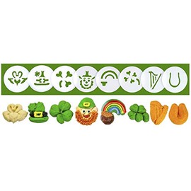 St. Patrick's Day 8 Disk Set for Cookie Presses