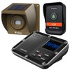 Wuloo Wireless Doorbells for Home, Solar Driveway Alarm, Multifunctional Wireless