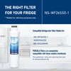 PERCOLA NS-WF26SS0-1 Water Filter, Compatible with Insignia® NS-WF26SS0-1, Insignia® Side-by-Side