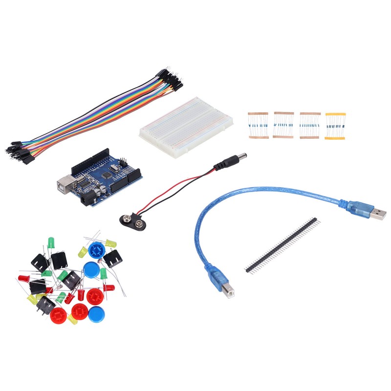 Development Board Starter Kit for R3 Mini Breadboard LED Jumper