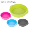 Forma Redonda de Silicón de Molde de Torta 9 Pulgadas