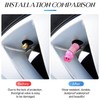 4Pack Cat Tire Valve Stem Caps Cute Cat Car Accessories