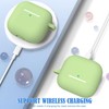 LUVI Compatible with AirPods 4 Silicone Case Glow in The