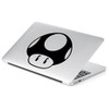 Yoonek Graphics Mario Mushroom Decal Sticker for Car Window, Laptop
