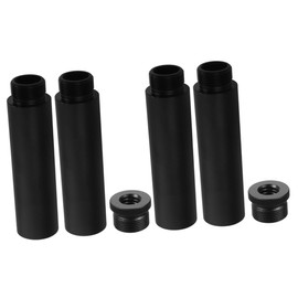 Angoily 2sets Mic Stand Extension Kit Adapter to Microphone Arm Stand for Desk Easy to Install and Compatible for Streaming Recording and