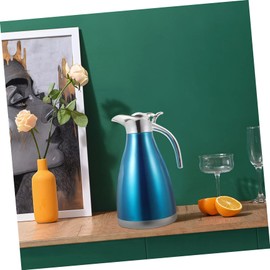 KICHOUSE Thermal Insulated Water Bottle 1.5L Stainless Steel Kettle Pot Vacuum Insulated Flask for Home Office