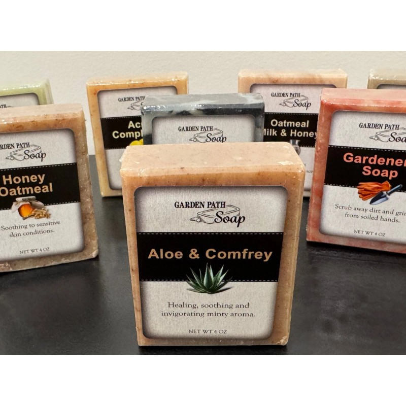 Garden Path Soap ALOE & COMFREY BAR SOAP - Calming