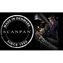 Scanpan Quart Covered Saucepan, 3, Black/Silver